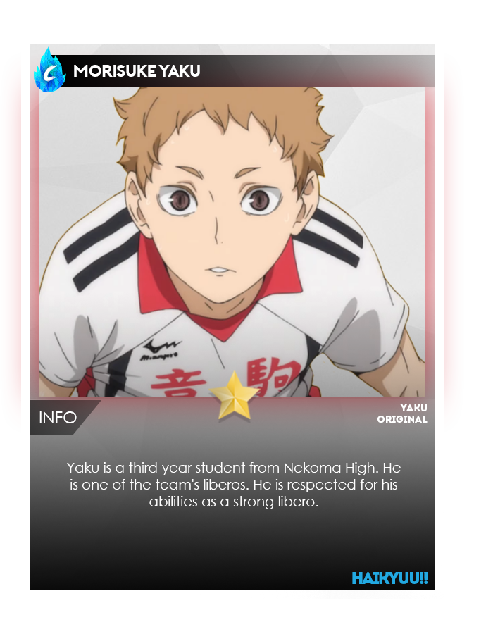 Yaku Morisuke Png - Hoshiumi Korai Official On Twitter Haha Im A Hitter Yaku Morisuke Where Are You At - 夜久 (やく) 衛輔 (もりすけ) , yaku morisuke) was a third year student from nekoma high, and one of the volleyball team's liberos.